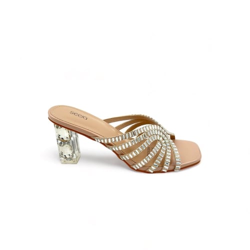 صندل نسائي فضي براند سيرا