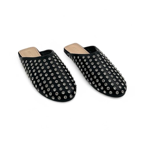 شبشب كريستال – شبشب نسائي سهرة أنيق بتصميم مرصع با...