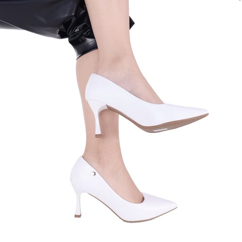 جزمة نسائي فضي من seera