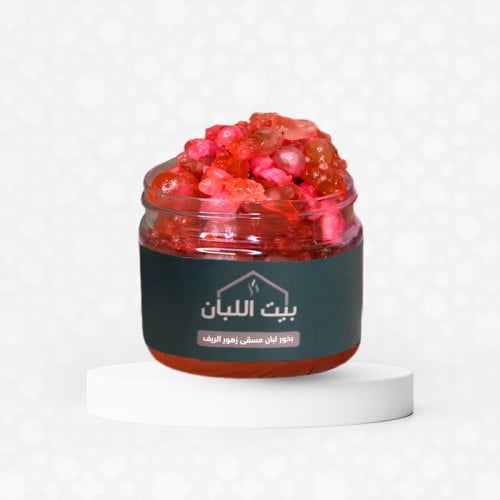 بخور لبان مسقى زهور الريف