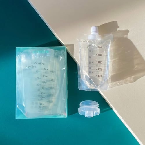 اكياس حفظ الحليب مع موصل ( 10 اكياس )