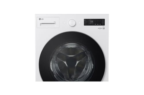 غسالة LG اتوماتيك امامية 15 ك ابيض + تنشيف 80% - W...