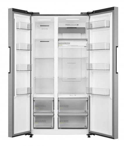 ثلاجة ميديا دولابي 520 لتر , 18.3 قدم مكعب , ستيل...