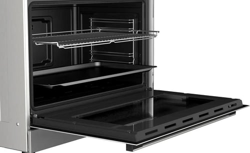 موقد غاز بوش 90×60 ، 5 عيون غاز ،شبك خفيف ، أمان ك...