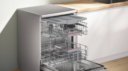 غسالة صحون بوش قائمة بذاتها بعرض 60 سم – سيلفر إين...