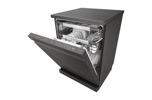 غسالة اطباق ال جي 14 مكان | ThinQ | EasyRack Plus...