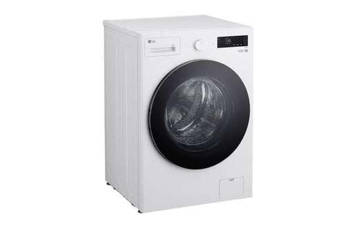 غسالة LG اتوماتيك امامية 15 ك ابيض + تنشيف 80% - W...