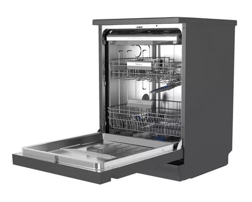 ميديا غسالة صحون 3 ارفف ، 15 مكان للتخزين ، 9 برام...