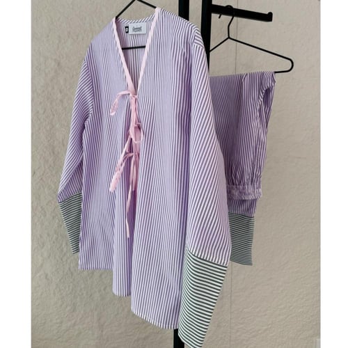 طقم موف مخطط