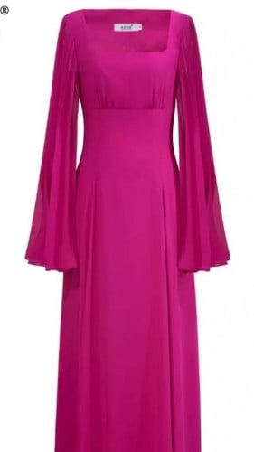 فستان شيفون طويل