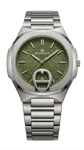 Luxury men's Branda watch (inspired by Agner and Notilus styles)