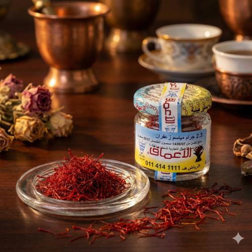 زعفران الاعماق (الذهب الأحمر) - 2.3جم