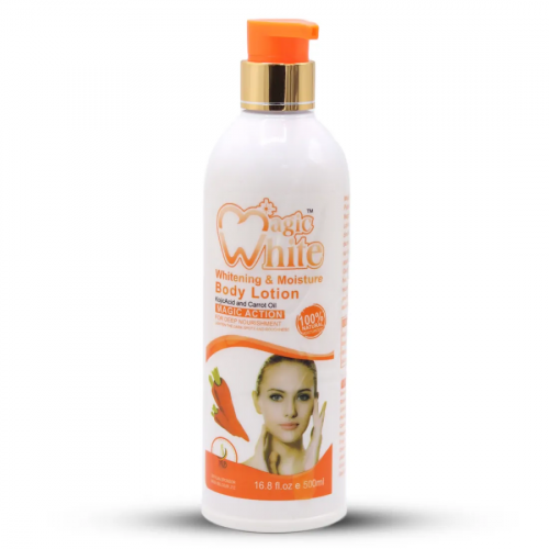 ماجيك وايت لوشن للجسم بزيت الجزر 500 ما