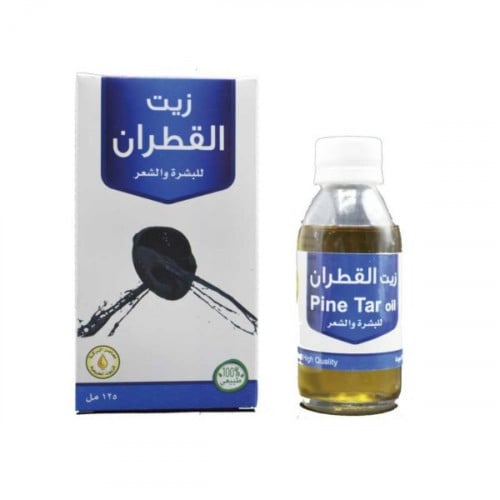 زيت القطران للبشره والشعر 125مل