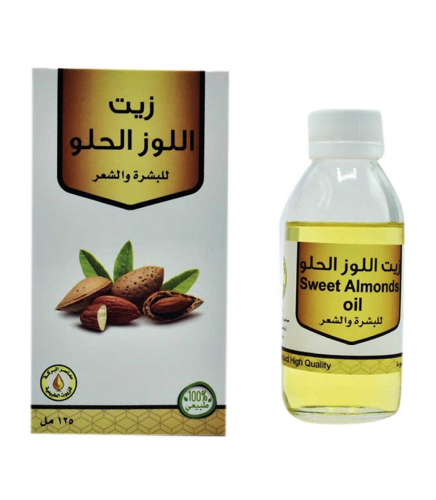 زيت اللوز الحلو للبشرة والشعر 125 مل