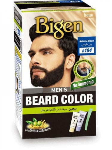 بيجين صبغة شعر اللحيةبني طبيعي B104