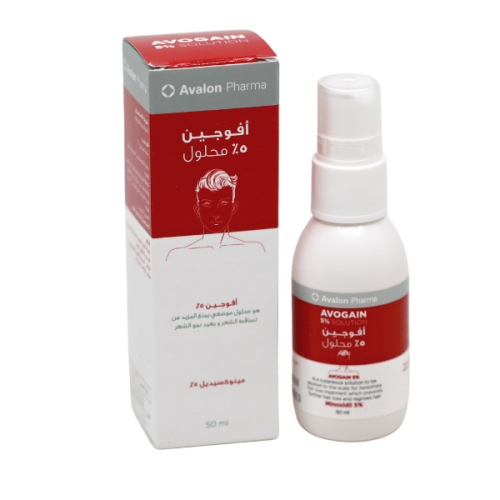 محلول افوجين 5% لتساقط الشعر 50 مل