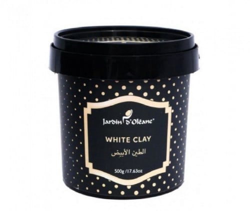 ماسك الطين الأبيض من جاردن اوليان 500 جم