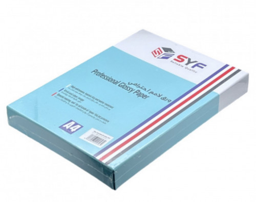 ورق Syf لامع جهتين ضد الماء 50ورقة 180 جرام