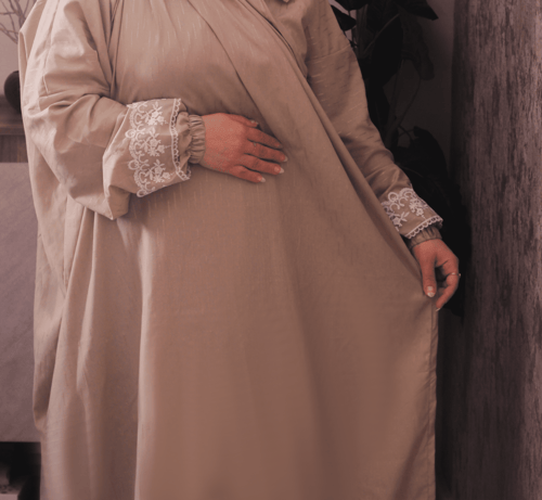 شرشف دانتيل مخطط