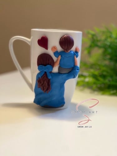 كوب ام وولدها