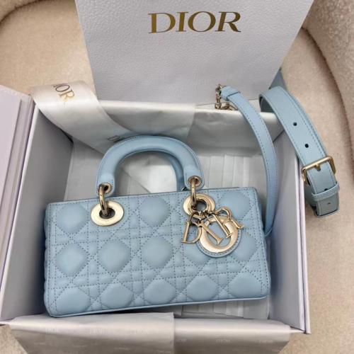 SMALL LADY D-JOY BAG – Cannage Lambskin