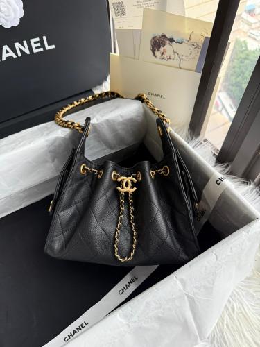 CHANEL Lady Bag Black
