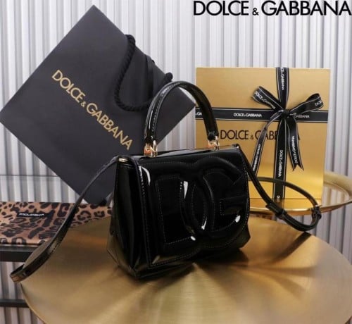 DG Logo Top-Handle Bag