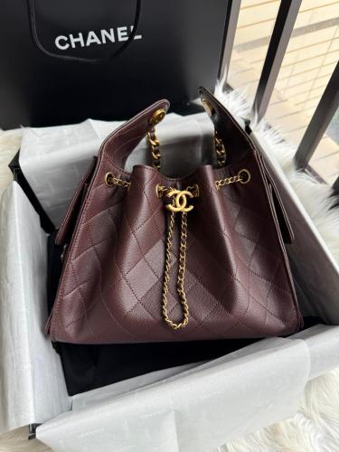 CHANEL Lady Bag Burgundy