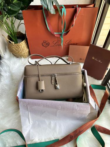 LORO PIANA Extra Bag L27 Smooth Calfskin