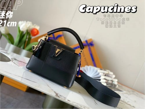 LV CAPUCINES MINI Bag – Black