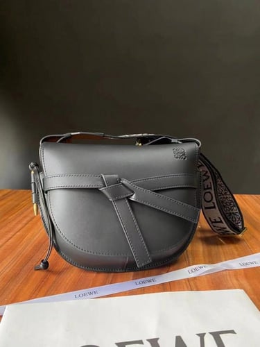 LOEWE Small Leather Gate Dual Cross-Body Bag