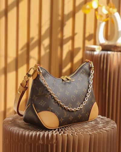 LV BOULOGNE BAG – Natural