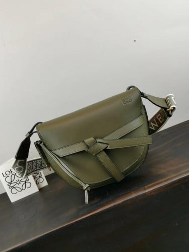 LOEWE Small Leather Gate Dual Cross-Body Bag