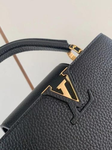 LV CAPUCINES BB Bag – Black