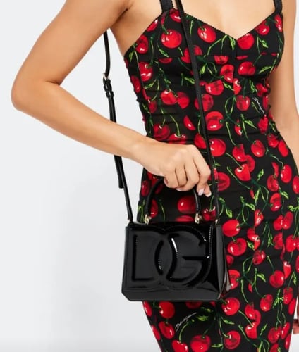 DG Logo Top-Handle Bag