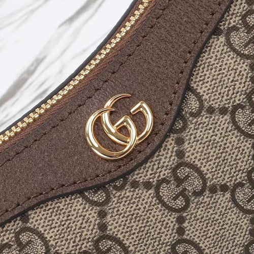 Gucci Aphrodite Small Shoulder Bag GG Canvas