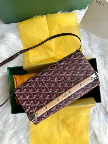 Goyard Monte Carlo Bois Clutch