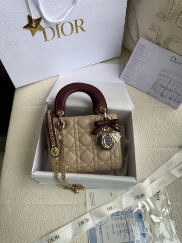 Mini Lady Dior Bag with Chain