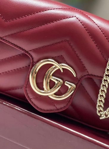 GG Marmont matelassé leather super mini bag