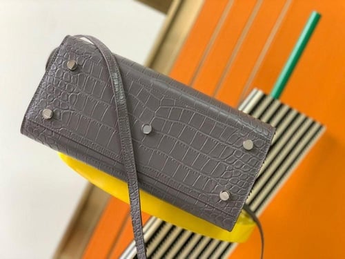 SAINT LAURENT Sac De Jour nano tote bag Gray