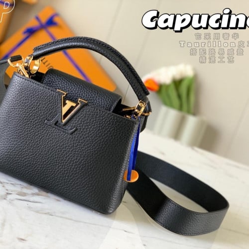 LV CAPUCINES MINI Bag – Black