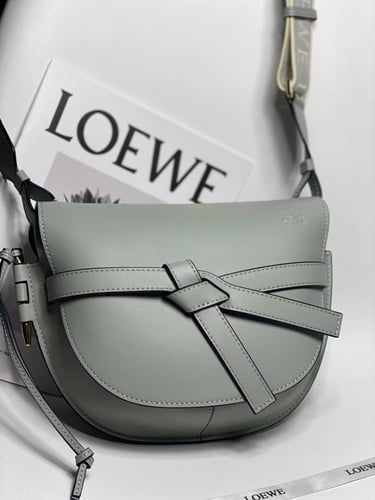 LOEWE Small Leather Gate Dual Cross-Body Bag