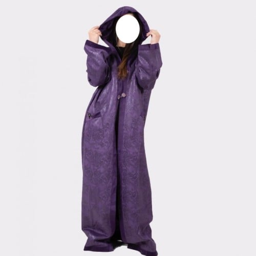 Velvet scalp - purple