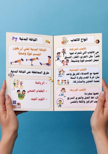 بدنية ( انواع الالعاب واللياقة البدنية) ثالث ابتدا...