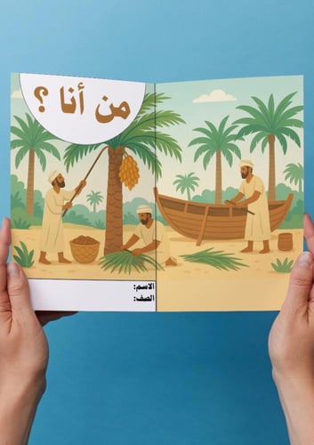 لغتي ( من انا) ثاني ابتدائي