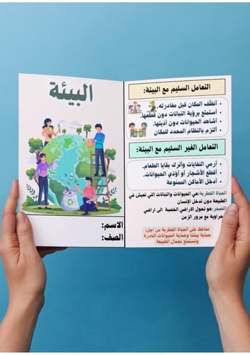 اجتماعيات ( البيئة) رابع ابتدائي