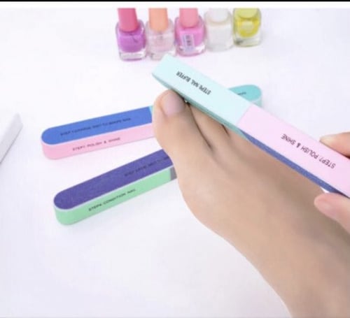 مبرد وتلميع الأظافر ب8جهات