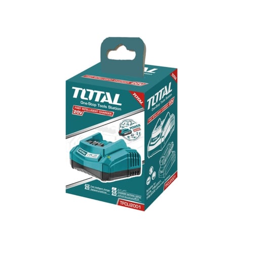 قاعدة شاحن بطارية TFCLI2001-8 توتال لجميع بطاريات...