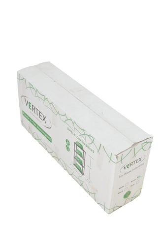 رفوف بلاستيك من أوفر ستيشن شديدة التحمل لون ابيض